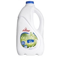 Anchor Organic Blue  Milk 2L     0880