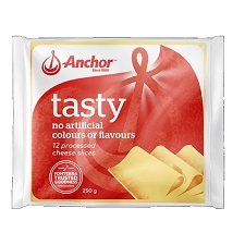 Anchor Tasty Cheese Slices 250gm   6387